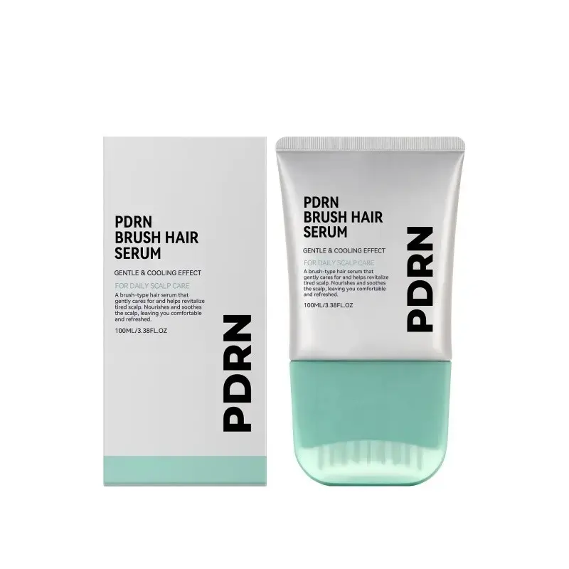 PDRN Reedle Shot Hair Brush Essence, Micro-Needling Therapy, Scalp Care, Thickening Hair, Root Nourishment, Korean Haircare Product, Nourishing Hair