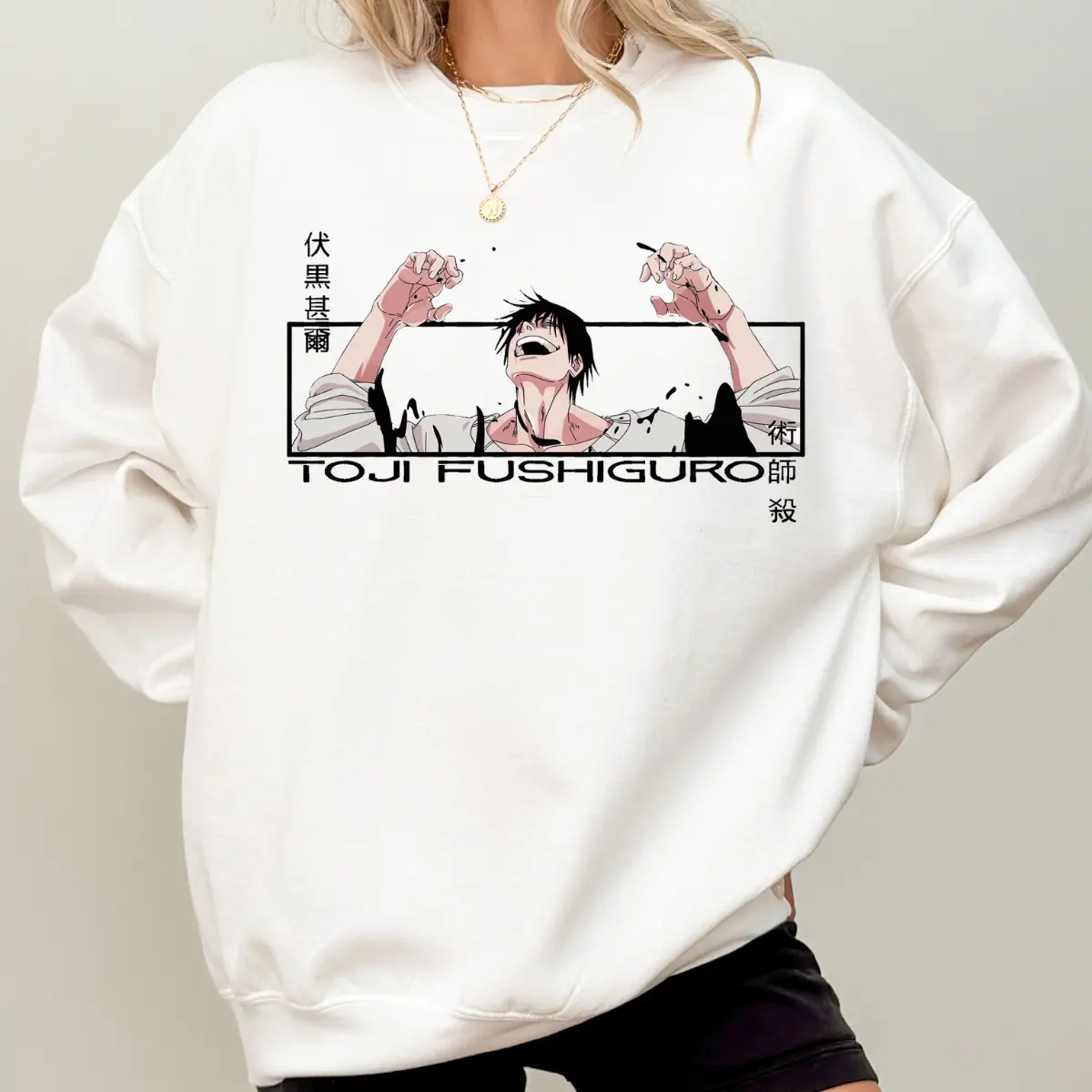 Toji Fushiguro Shirt, Jujutsu Kaisen Sweatshirt, JJK Anime Tee, Streetwear , Gift For Friends, For Men, For Women