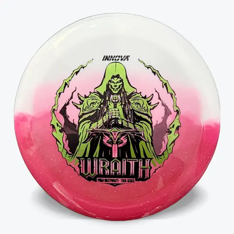 Innova Halo Wraith Disc Golf Frisbee - Blue and White Design with Innova Logo