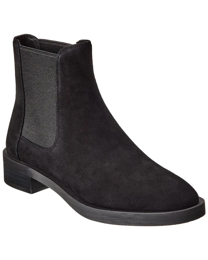 Stuart Weitzman Sondra Sleek Suede Bootie