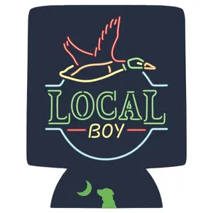 Neon Duck Latte Koozie