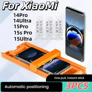 3-Pack High-Definition Ceramic Screen Protector for Xiaomi 14pro/14ultra/15pro/15ultra/15s Pro, Bubble-Free, Scratch-Resistant, Easy Install, Accessories