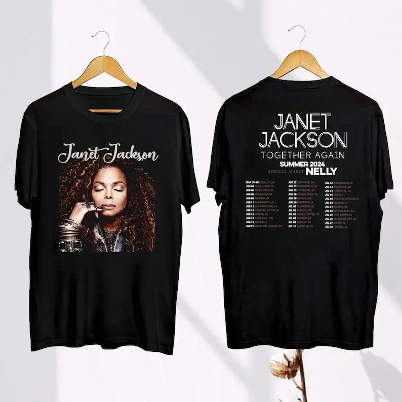 2024 Together Again Tour Janet Jackson Shirt, Janet Jackson 90s 