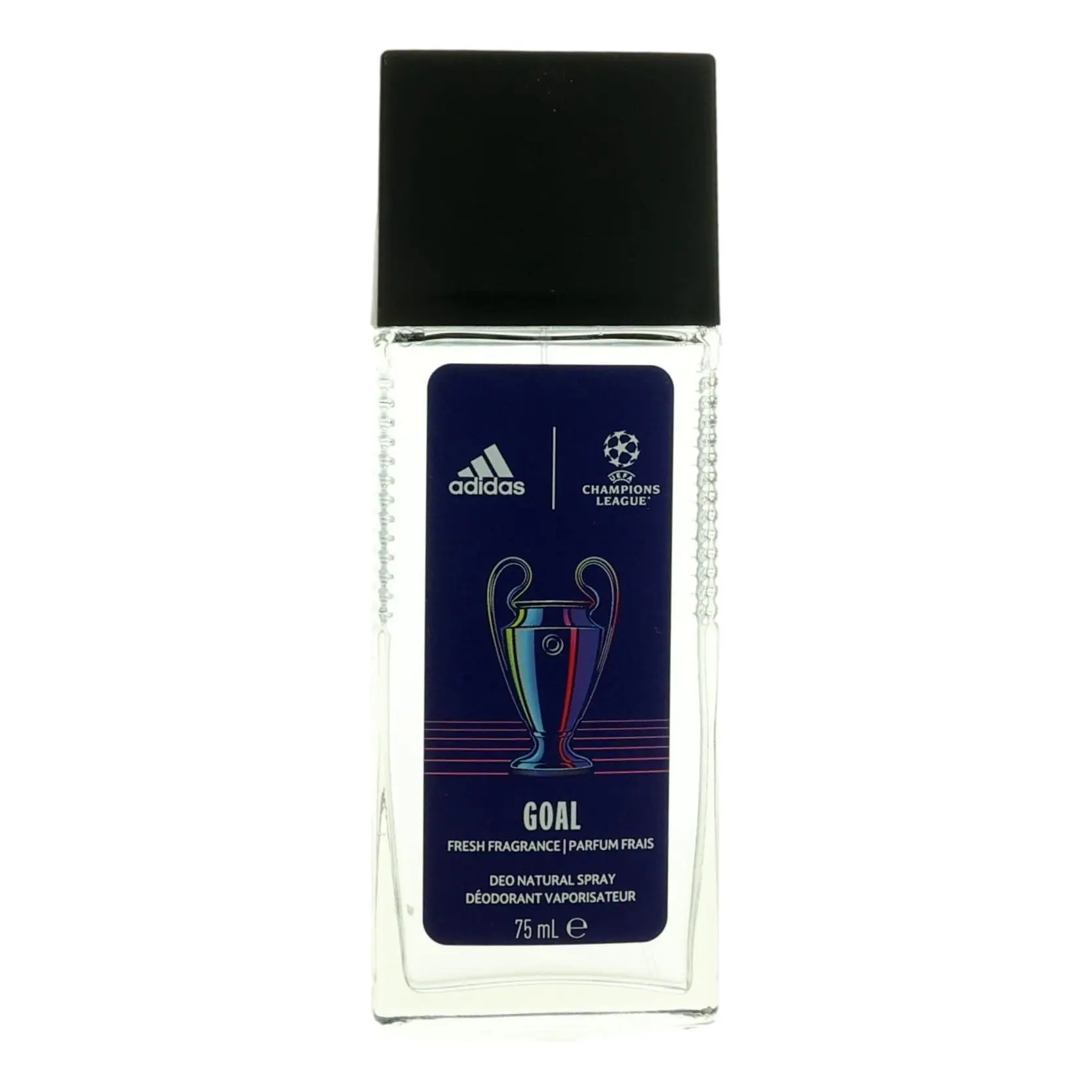 Adidas UEFA Champions League Goal by Adidas, 2.5oz Deo Natural Spray men, Vanilla, Clary Sage, Body Care, Cosmetic, Patchouli, Men's Fragrance, Stamina, Violet, Lavender, Moss, Strategy, Lemon Lavender