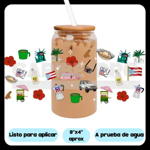 UV DTF Stickers | Puerto Rico UV DTF Stickers | Puerto Rico