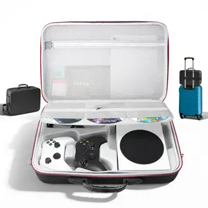 2026 New Xbox Series S Portable Storage Case Dustproof, Scratch-Resistant, Compact Travel Bag Designed for Xbox Series S Console – Holds Console, Controller, Headset, Games & Accessories – Essential Travel Gear for Gamers on the Go