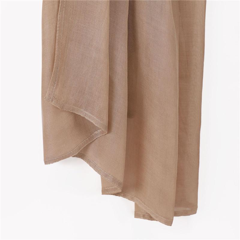 Modal Plain Hijab Scarf Rayon