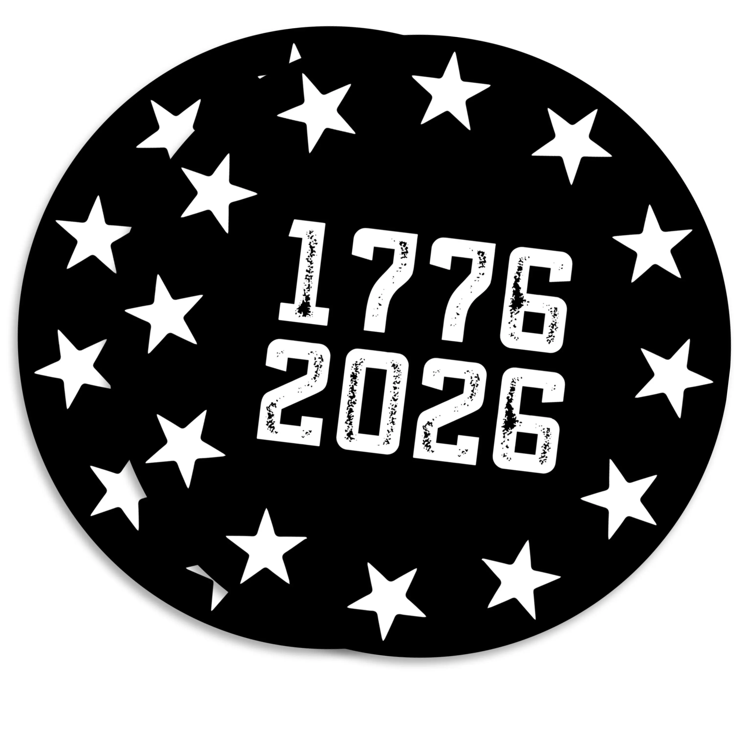 USA 1776-2026 250 Anniversary Magnet - 2 Pack Magnets For Truck Car SUV Refrigerator Locker Toolbox Gift - Design For Semiquincentennial Liberty & National Pride - 5 Inch 2 Piece - USAMAG0003