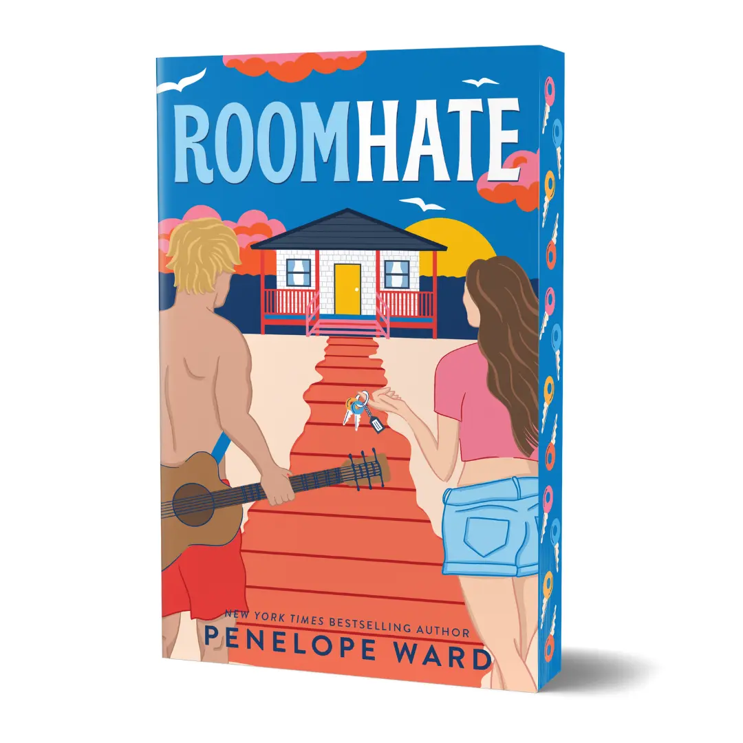 Roomhate by Penelope Ward — Deluxe Edition | Sprayed Edges | BookTok Enemies to Lovers Romance | Forced Proximity Roommate Romance