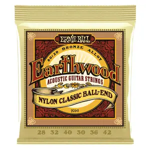 Ernie Ball Earthwood Nylon Classic Ball End 20-42