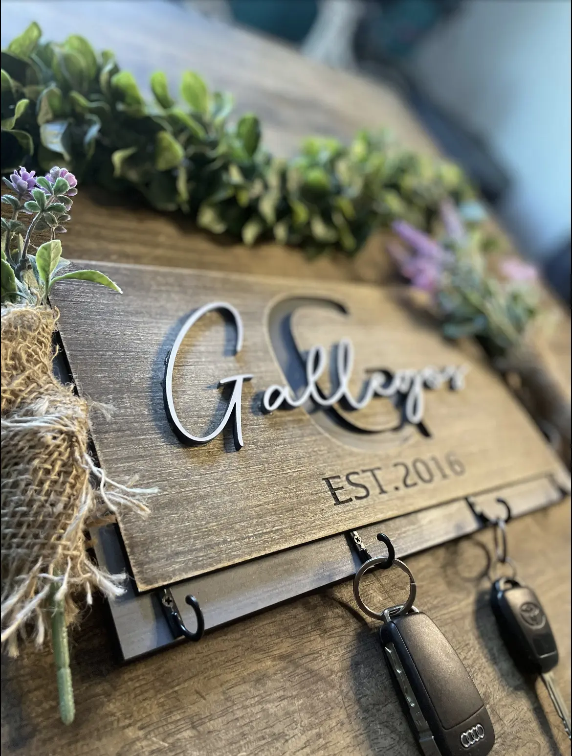 Personalized Key Holder
