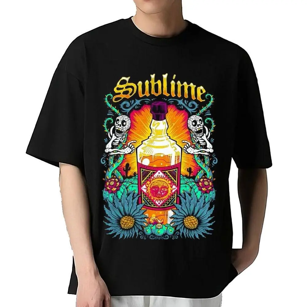 Sublime Men's Sun Bottle T-Shirt Black
