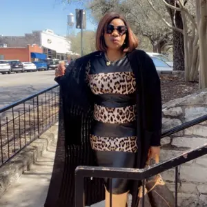 Product Review of Plus Plain Textured Drop Shoulder Cardigan, Casual Long Sleeve Pocket Coat for Women, Women's Plus Clothing for Spring & Fall from N**🌸