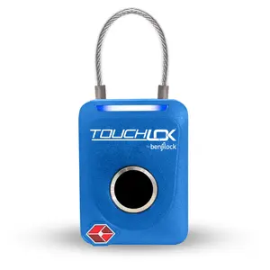 TouchLok TSA-Approved Biometric Lock - For TRAVEL + GYM + WORK + SCHOOL