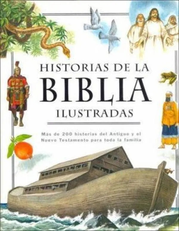 USED Book - Historias de la biblia ilustradas by Parragon Books (Hardcover) - spanish