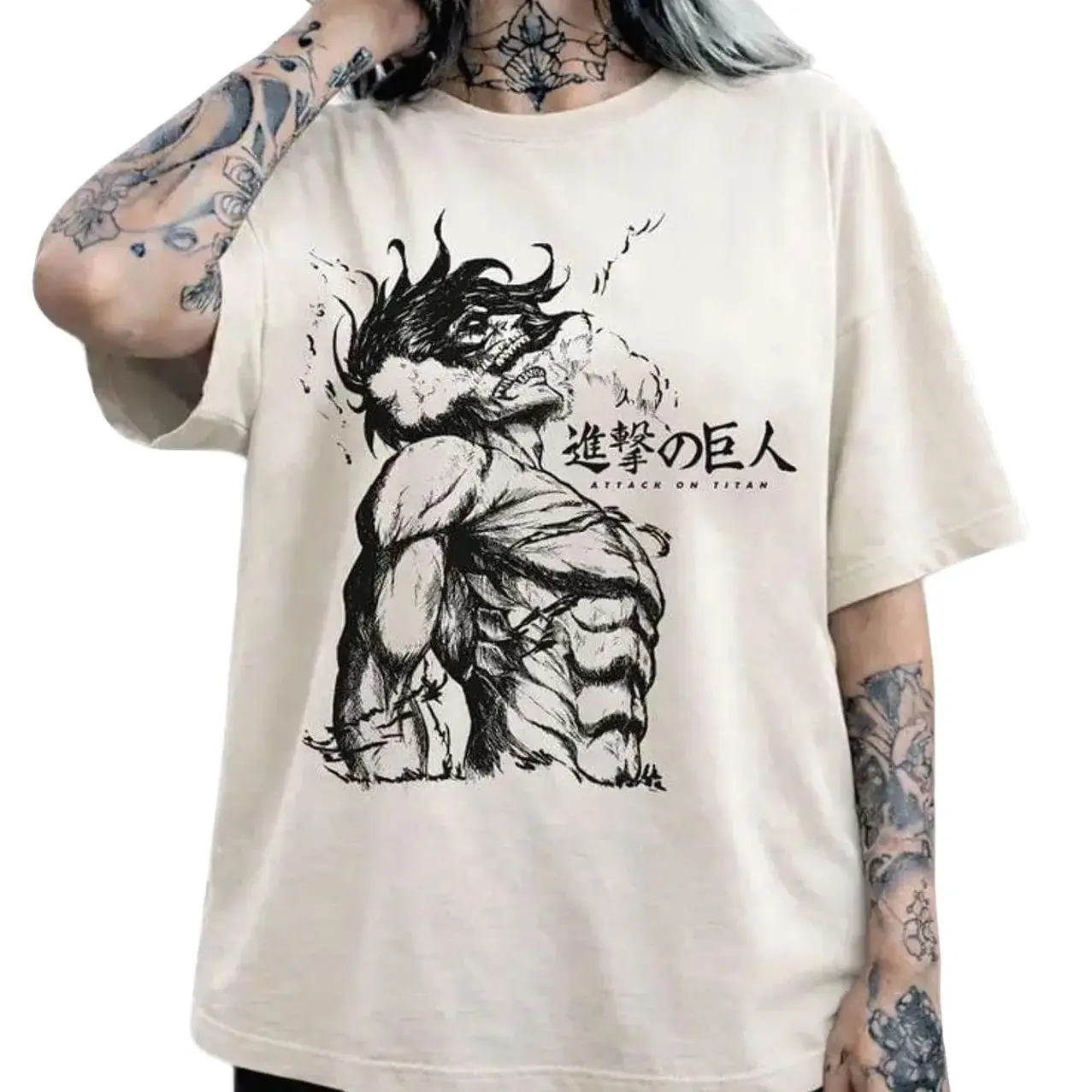 Attack On Titan Eren Yeager Shirt, Sweatshirt, Hoodie, Shingeki no Kyojin Unisex Shirt, AOT Tee, Birthday Gift for Anime Lovers