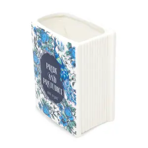 Book Shaped Candle, Pride and Prejudice (Bergamot and Moss)