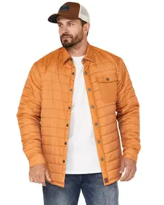 Dakota Grizzly Men's Lucas Quilted Lightweight Fleece Lined Jacket - D1361-116