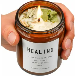 Energy Candle, Negative Energy Cleansing,Soy ,   Candle for .()
