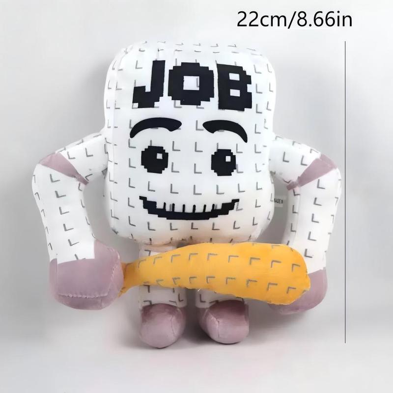 Steal a Brainrot Plush Toys, Adorable Brainrot Job Job JobCollectible Brain Rot Plush Gift for Fans Boys & Girls (Job)
