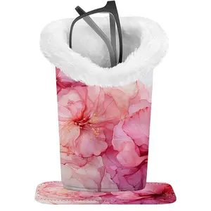 Women's Home Decor Gift Set, Soft Fabric Storage Box & Eyewear Organizer, Multifunctional Desktop Accessory for Office Bedroom Use