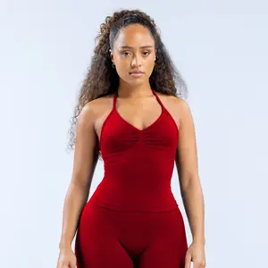 [With Logo] DFYFN Set of 32 Colors Fitness Sports Quick-Dry Tank Tops Yoga Padded Tank Top Set