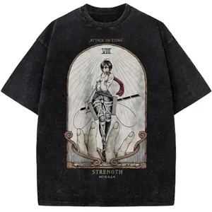 Mikasa Ackerman Shirt, Attack On Titan Shirt, AOT Shirt, Anime Shirt, Vintage  Tee