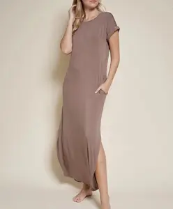 Mocha Bamboo Dress