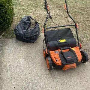 VEVOR 2-in-1 Electric Dethatcher and Scarifier Lawn Dethatcher 13-Inch /16inch  13 Amp