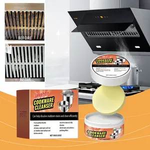 Cookware cleaning paste for household kitchen stainless steel cookware cleaning, rust removal, dirt removal, fragrance retention cleaning paste