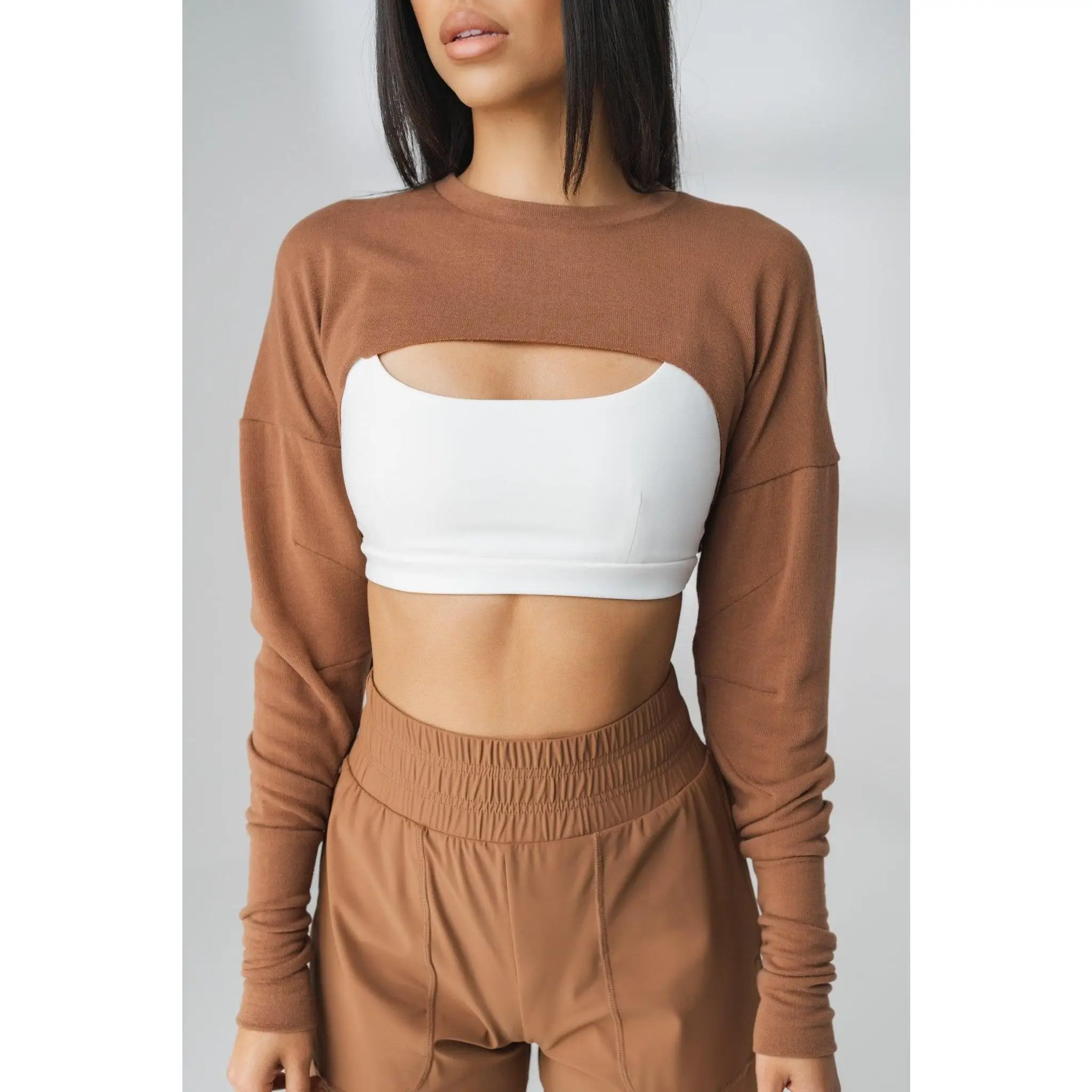 The Moda Top - Nutmeg
