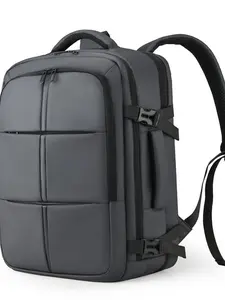 Expandable Travel Backpack, 180° Opening Design, Ideal Fit for Laptops, Durable & Spacious Storage Solution