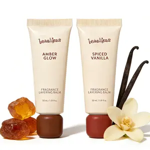 Solid Perfume Balm – Handmade, Alcohol-Free Melts into skin for a long-lasting, subtle scent. Amber for warmth, Vanilla for comfort. Portable, nourishing, perfect for on-the-go touch-ups.