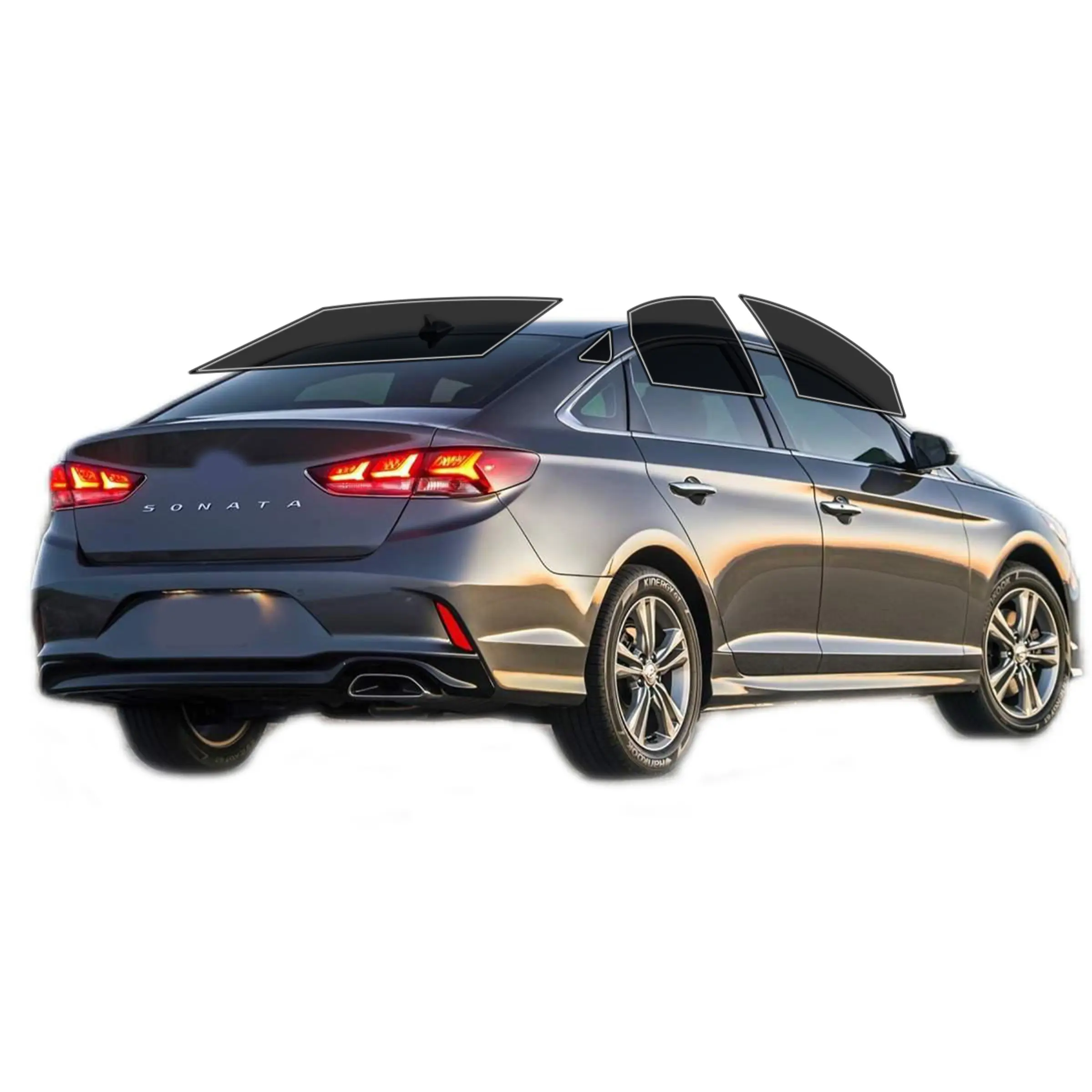 Precut 2Ply Window Tint Film for Hyundai Sonata 2015-2019 Cars Sun Blocking Protection,Privacy,and Anti-Shatter Glass Film Any Tint Shade Kit