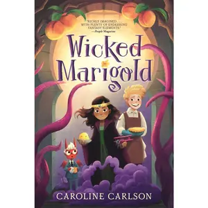 USED Book - Wicked Marigold: (A Whimsical Middle Grade Fantasy Exploring Sibling Rivalry, Self-Worth, and Mischievous Magic - For Kids Ages 8-12) by Carlson, Caroline (Hardcover) - english