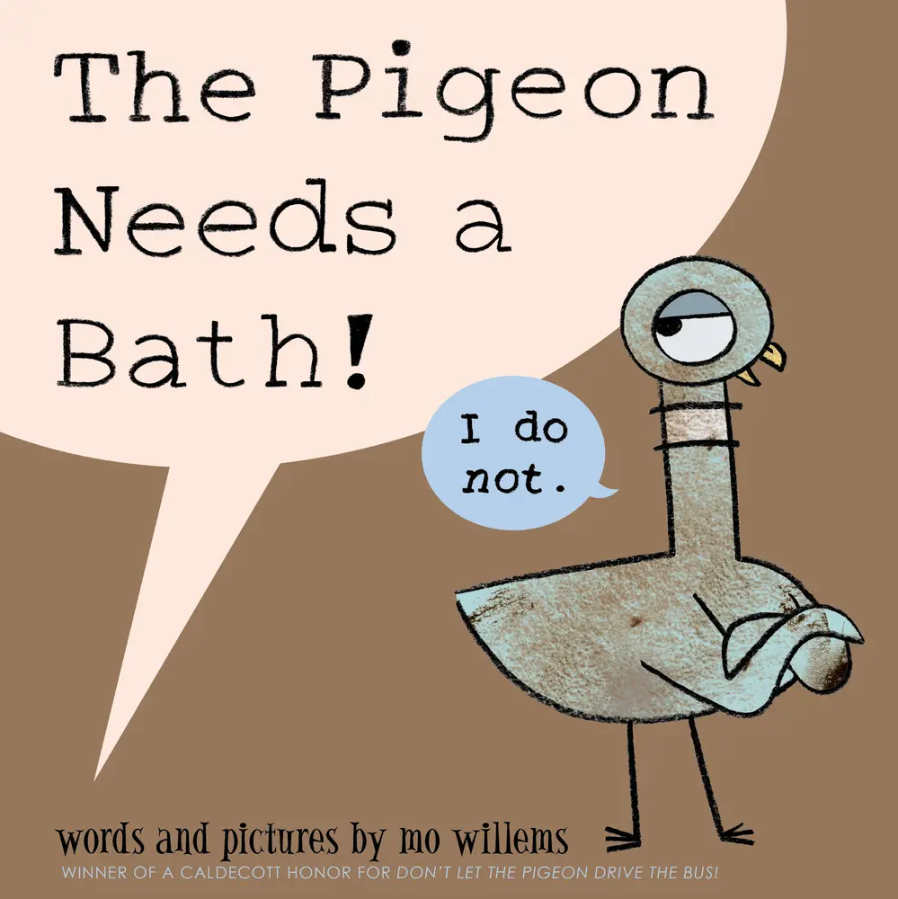 USED Book - Pigeon Needs a Bath!, The-Pigeon Series by Willems, Mo (Hardcover) - english