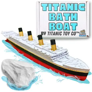 Titanic Model Ship Split Into Two Parts, 3D Printed Detachable Titanic Figurine, Collectible Titanic Break-Apart Display Piece