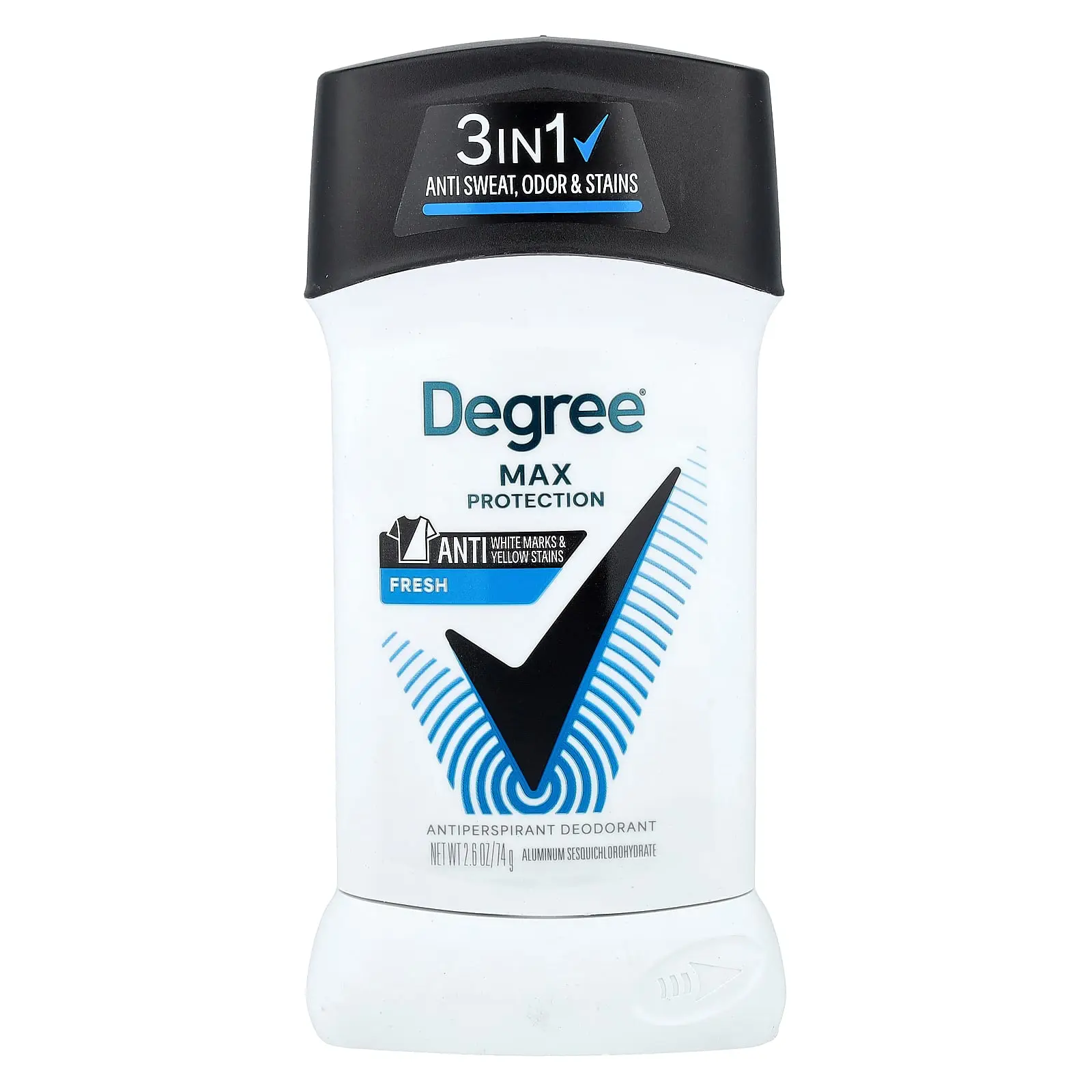 Degree Antiperspirant Deodorant, Max Protection, Fresh, 2.6 oz (74 g) Degree Antiperspirant Deodorant, Max Protection, Fresh, 2.6 oz (74 g)