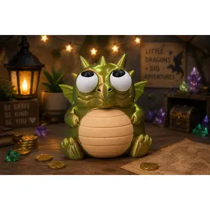 Cute Dragon Coin Bank 🐉💰