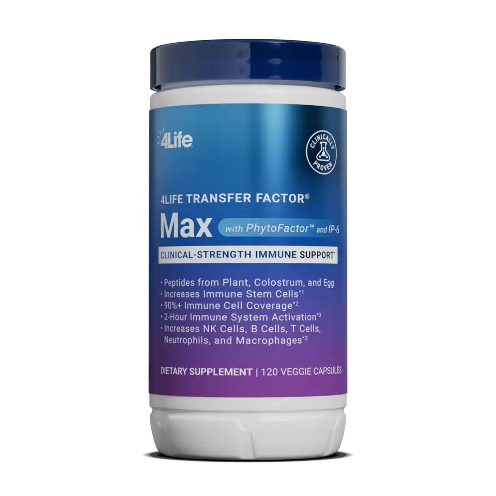 4Life Transfer Factor Max – 120 Veggie Capsules