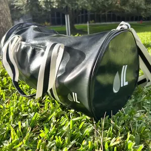 Black Oil Duffel Bag for Travel - Functional Bag for Men and Women