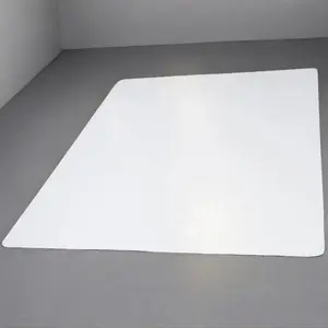 46"x 60" Clear Rectangle Office Chair Mat For Hard Floors