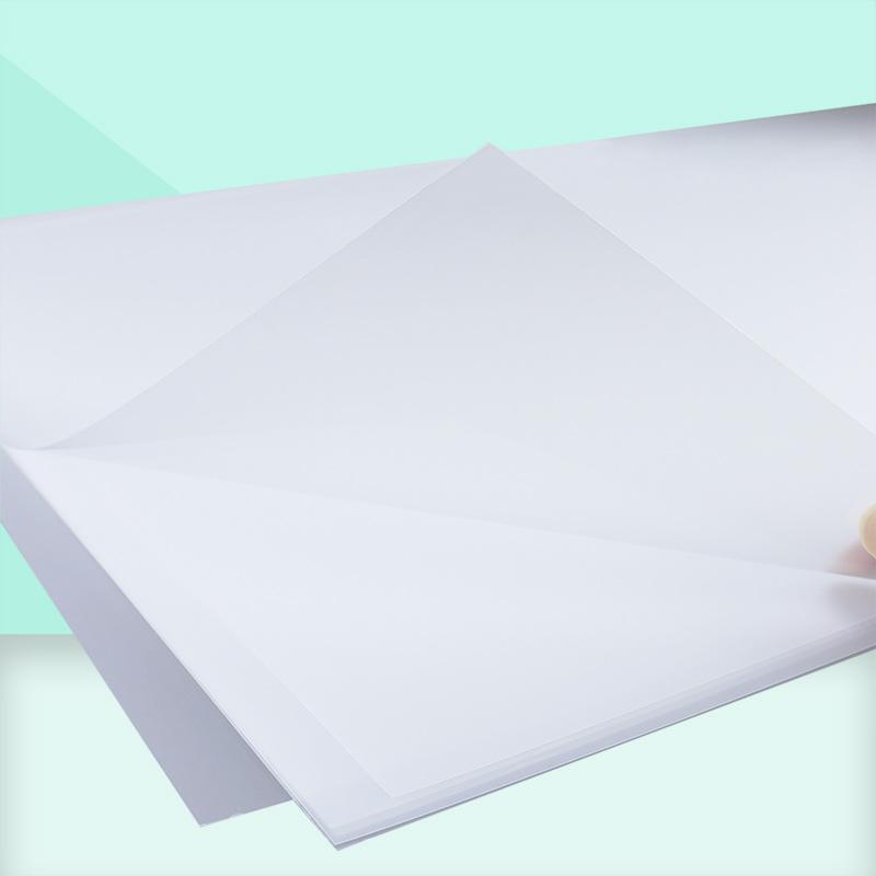 DTF Transfer Film Paper, 30 Sheets/set Double Sided PET Thermal Transfer Film, Cold & Hot Peel Printing Film for DIY T-shirt Fabric Pattern