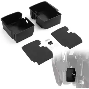 Motorcycle Hard Saddlebag Organizer Storage Tray Fit for Touring Bagger Road King FLHR Street Glide FLHX 14-23 (Left + Right)