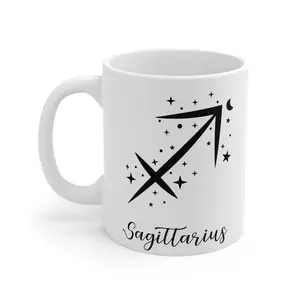 Sagittarius Sassy Zodiac Mug | 11oz Astrological Cup for Astrology Lovers | Unique Gift for Birthdays, Holidays, and Coffee Lovers