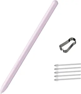 Galaxy Tab S9 FE Stylus Pen for  Galaxy Tab S9 FE /S9 FE Plus/ S9 FE+ / S9 / S9+ SM-X510, SM-X516B S Pen for  Galaxy Tab S9 FE with Nibs (Purple)