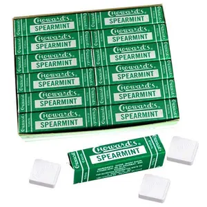 Choward's Spearmint Mints 24 ct. - Firm and Smooth Mints with Spearmint Flavor - 24 Count Pack Snack Salt