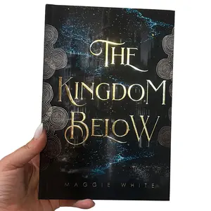 Gold-foiled hardback The Kingdom Below with Art