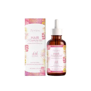 Zyvarn Hair Removal Cyperus Rotundus Oil Aloe Vera Soothing Repair Sweet Almond Oil Moisturizing Skin Care Oil Body Care Moisturizer