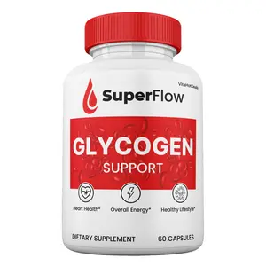 Super Flow Glycogen Support Capsules, SuperFlow Pills Blood Support (1 Pack)